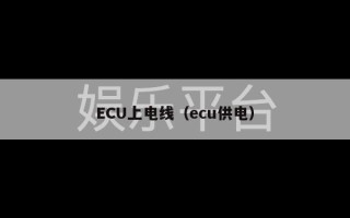 ECU上电线（ecu供电）